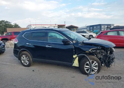 2016 Nissan Rogue Sv z USA, uszkodzony, nr VIN KNMAT2MV2GP642637